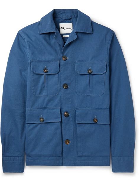 Overshirt Blue Cotton